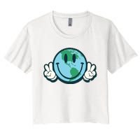 Earth Day Women's Crop Top Tee