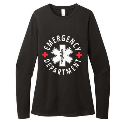 Emergency Department Womens CVC Long Sleeve Shirt