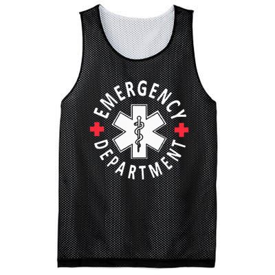 Emergency Department Mesh Reversible Basketball Jersey Tank