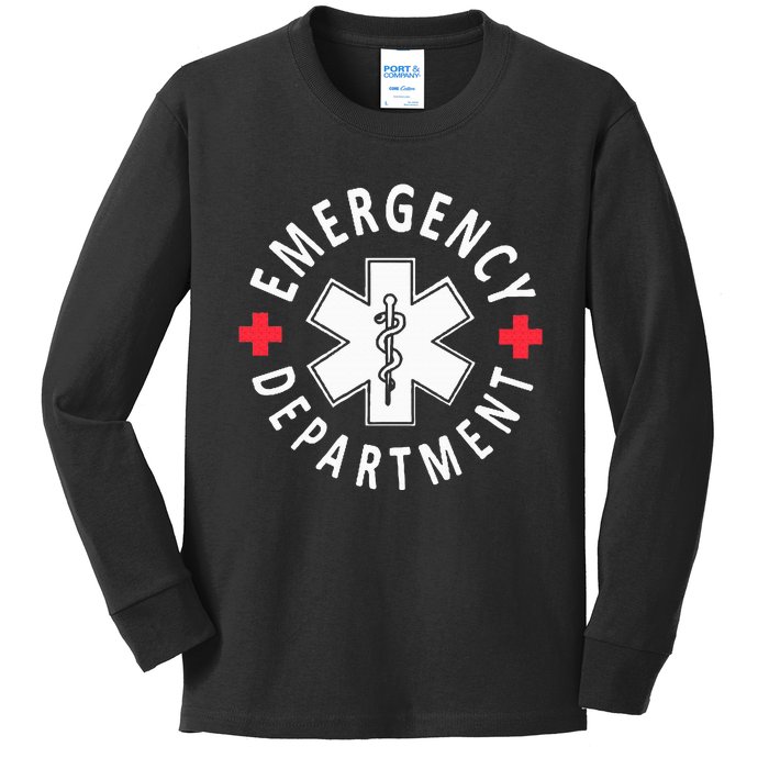 Emergency Department Kids Long Sleeve Shirt