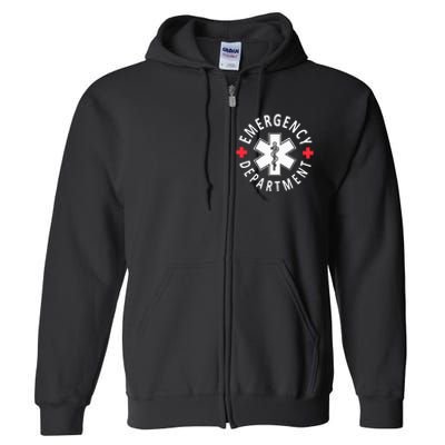 Emergency Department Full Zip Hoodie