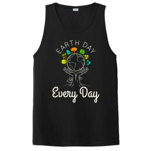 Earth Day Everyday Environtal Science Climate Change Gift PosiCharge Competitor Tank