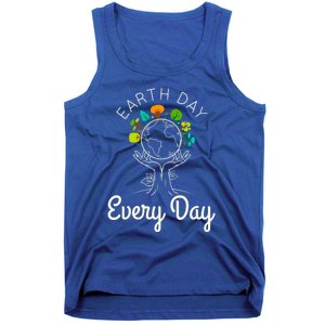 Earth Day Everyday Environtal Science Climate Change Gift Tank Top