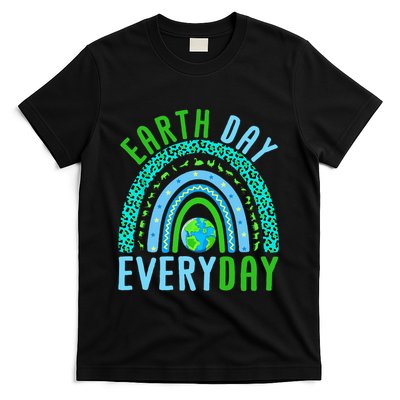 Earth Day Everyday Rainbow Design Earth Day T-Shirt
