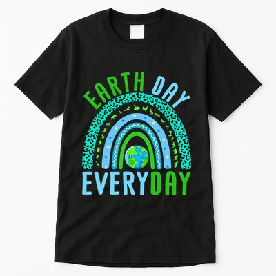 Earth Day Everyday Rainbow Design Earth Day Tall T-Shirt