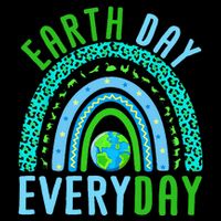 Earth Day Everyday Rainbow Design Earth Day Impact Tech Backpack