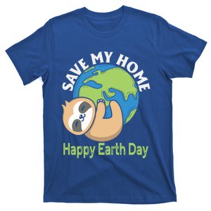 Earth Day Environtalists Cute Sloth Nature Lover Gift T-Shirt