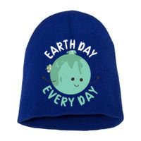 Earth Day Every Day Gift Nature Conservation Cool Gift Short Acrylic Beanie