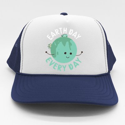 Earth Day Every Day Gift Nature Conservation Cool Gift Trucker Hat