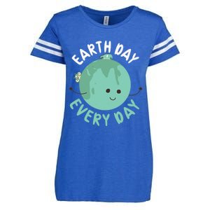 Earth Day Every Day Gift Nature Conservation Cool Gift Enza Ladies Jersey Football T-Shirt