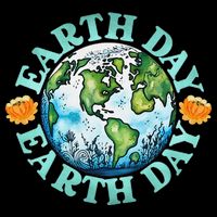 Earth Day Every Day Rainbow Globe Save The Planet Impact Tech Backpack