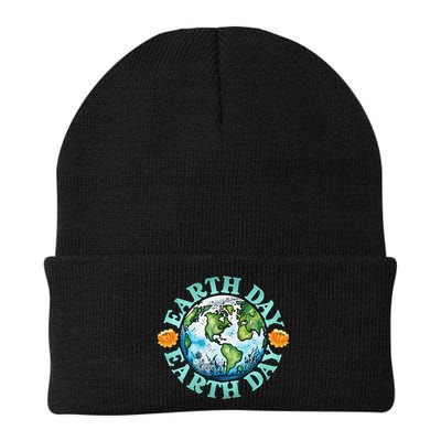 Earth Day Every Day Rainbow Globe Save The Planet Beanie