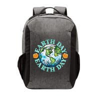 Earth Day Every Day Rainbow Globe Save The Planet Vector Backpack