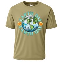 Earth Day Every Day Rainbow Globe Save The Planet Performance Shirt