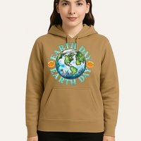 Earth Day Every Day Rainbow Globe Save The Planet Hoodie