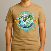 Earth Day Every Day Rainbow Globe Save The Planet T-Shirt