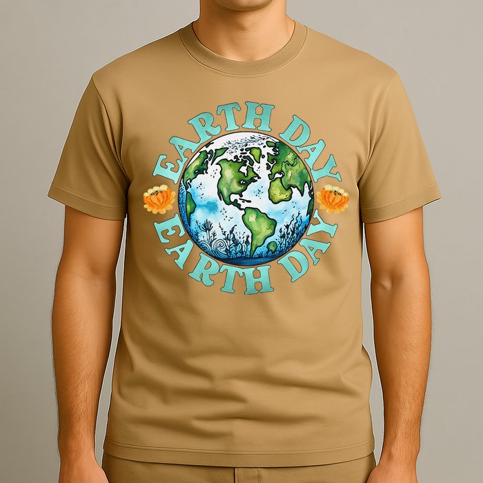 Earth Day Every Day Rainbow Globe Save The Planet T-Shirt