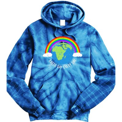 Earth Day Every Day Environt Save Nature Awareness Gift Tie Dye Hoodie