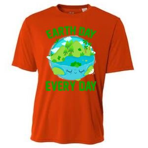 Earth Day Everyday Rainbow There Is No Planet B Meaningful Gift Cooling Performance Crew T-Shirt