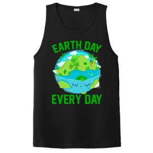 Earth Day Everyday Rainbow There Is No Planet B Meaningful Gift PosiCharge Competitor Tank