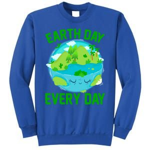 Earth Day Everyday Rainbow There Is No Planet B Meaningful Gift Sweatshirt