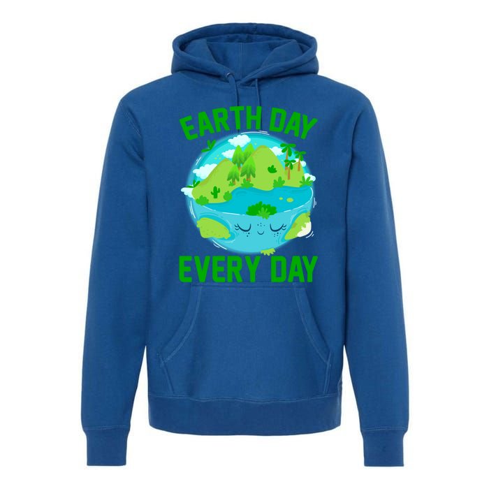 Earth Day Everyday Rainbow There Is No Planet B Meaningful Gift Premium Hoodie