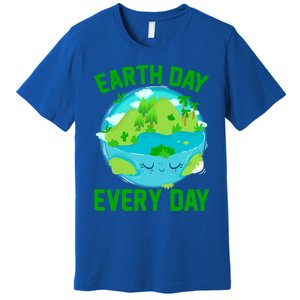 Earth Day Everyday Rainbow There Is No Planet B Meaningful Gift Premium T-Shirt