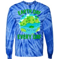 Earth Day Everyday Rainbow There Is No Planet B Meaningful Gift Tie-Dye Long Sleeve Shirt