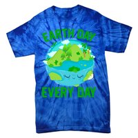 Earth Day Everyday Rainbow There Is No Planet B Meaningful Gift Tie-Dye T-Shirt