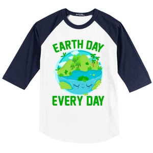 Earth Day Everyday Rainbow There Is No Planet B Meaningful Gift Baseball Sleeve Shirt