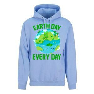 Earth Day Everyday Rainbow There Is No Planet B Meaningful Gift Unisex Surf Hoodie