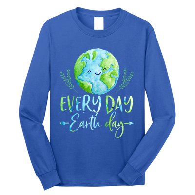 Earth Day Every Day Nature Meaningful Gift Long Sleeve Shirt