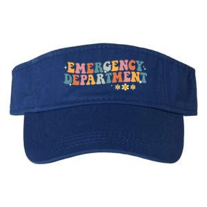 Emergency Departt Emergency Nurse Healthcare Nursing Great Gift Valucap Bio-Washed Visor