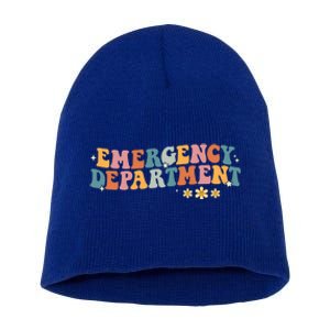 Emergency Departt Emergency Nurse Healthcare Nursing Great Gift Short Acrylic Beanie