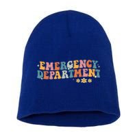 Emergency Departt Emergency Nurse Healthcare Nursing Great Gift Short Acrylic Beanie