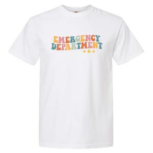 Emergency Departt Emergency Nurse Healthcare Nursing Great Gift Garment-Dyed Heavyweight T-Shirt