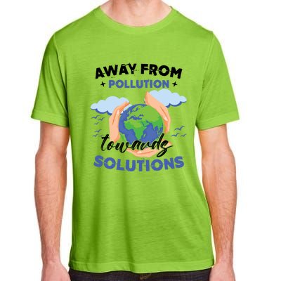 Earth Day Environtal Awareness Mother Earth Gift Adult ChromaSoft Performance T-Shirt