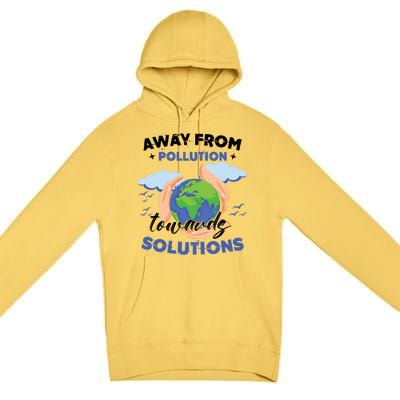 Earth Day Environtal Awareness Mother Earth Gift Premium Pullover Hoodie