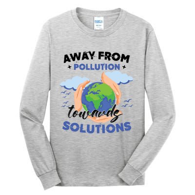 Earth Day Environtal Awareness Mother Earth Gift Tall Long Sleeve T-Shirt