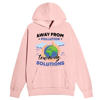 Earth Day Environtal Awareness Mother Earth Gift Urban Pullover Hoodie