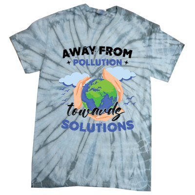 Earth Day Environtal Awareness Mother Earth Gift Tie-Dye T-Shirt