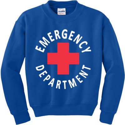 Emergency Departt Emergency Room Healthcare Nursing Nurse Gift Kids Sweatshirt