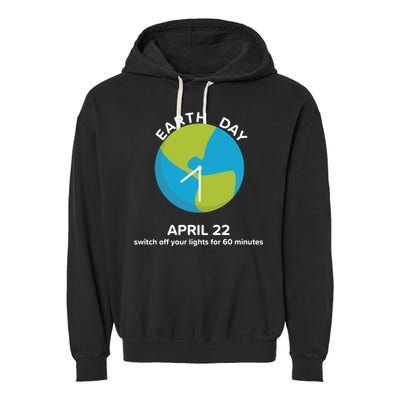 Earth Day Energy Saving Idea April 22 Earth Day Gift Garment-Dyed Fleece Hoodie