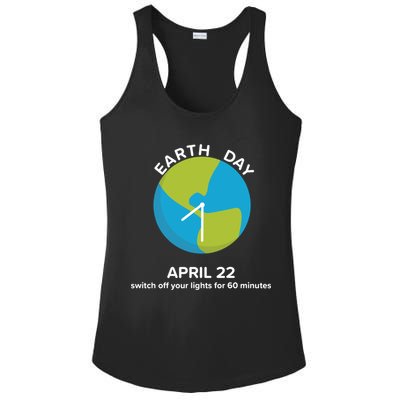 Earth Day Energy Saving Idea April 22 Earth Day Gift Ladies PosiCharge Competitor Racerback Tank