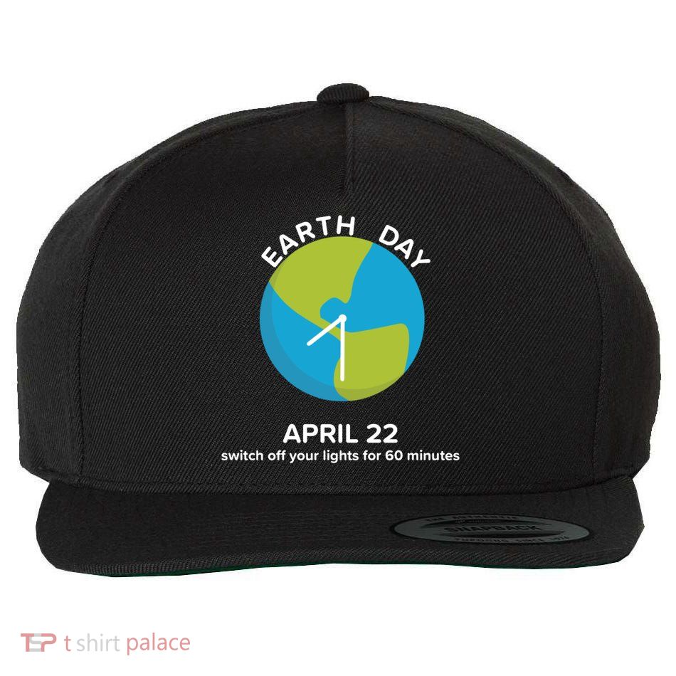 Earth Day Energy Saving Idea April 22 Earth Day Gift Wool Snapback Cap