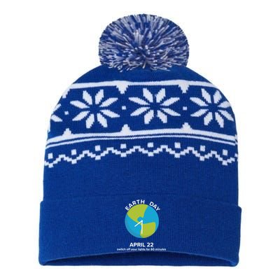 Earth Day Energy Saving Idea April 22 Earth Day Gift USA-Made Snowflake Beanie