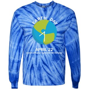 Earth Day Energy Saving Idea April 22 Earth Day Gift Tie-Dye Long Sleeve Shirt