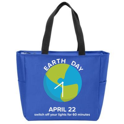 Earth Day Energy Saving Idea April 22 Earth Day Gift Zip Tote Bag