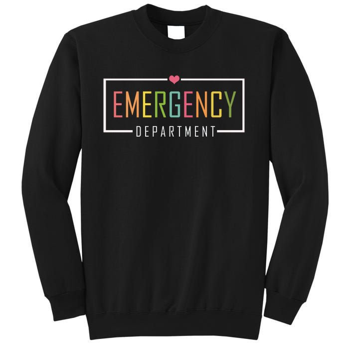 Emergency Department Er Nurse Sweatshirt