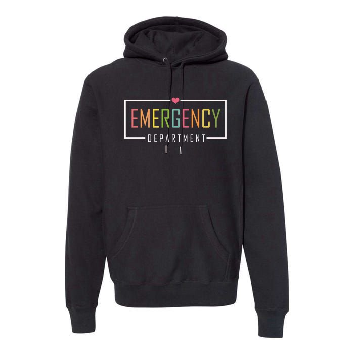 Emergency Department Er Nurse Premium Hoodie